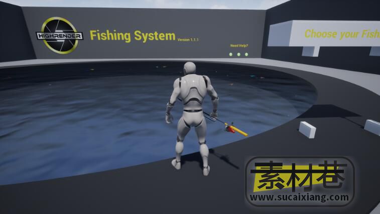 UE游戏钓鱼系统Fishing System v1.1.3