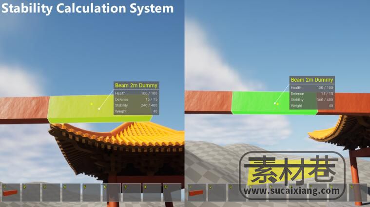 Unreal Engine灵活的建筑游戏系统Flexible Building System