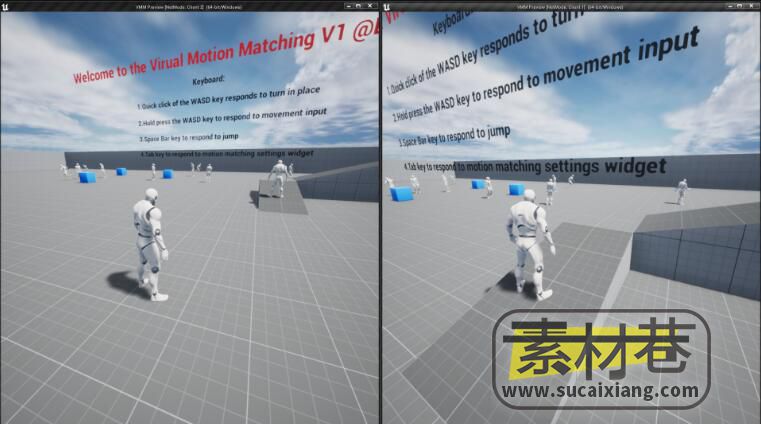 Unreal Engine游戏虚拟角色运动匹配Virtual Motion Matching