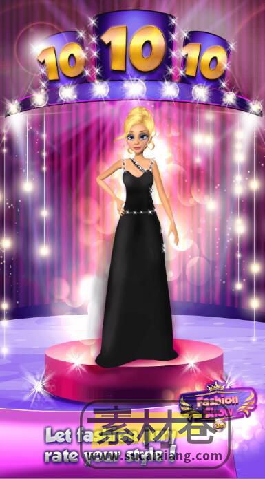 Unity 3D装扮时装秀游戏项目Model Dress up 3D – Fashion Show Game