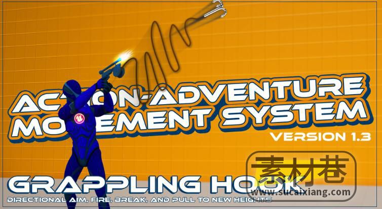 Unreal Engine动作冒险运动系统Action-Adventure Movement System v1.3.3