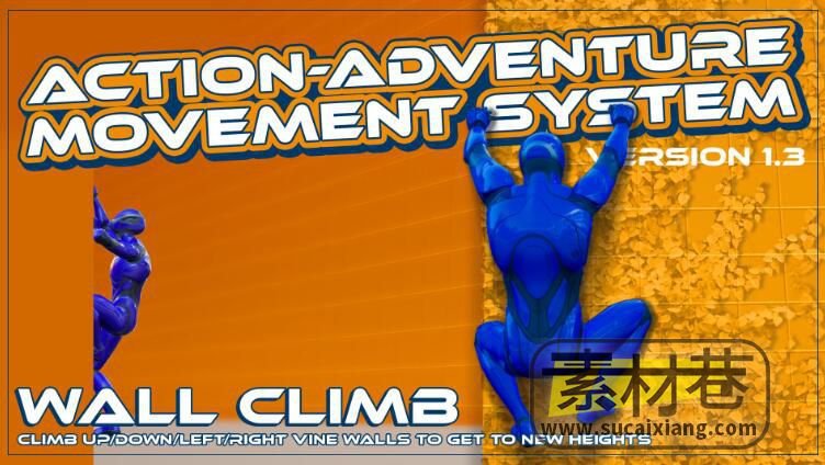 Unreal Engine动作冒险运动系统Action-Adventure Movement System v1.3.3