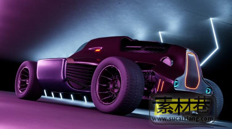 Unreal Engine赛车游戏模版Modern Racing Car