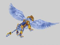 游戏带翅膀的老虎坐骑3D模型