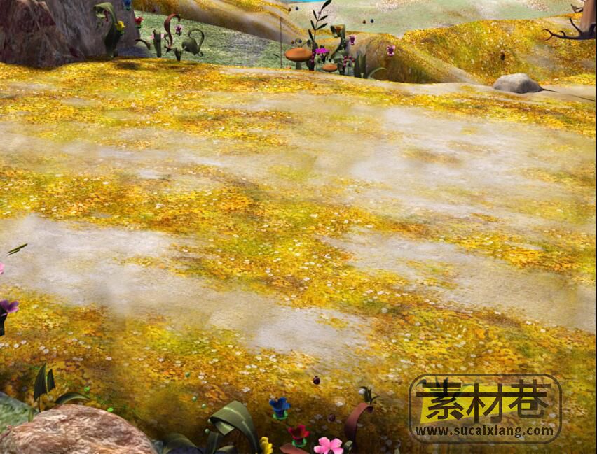 2D回合制游戏天河传说战斗地图场景素材