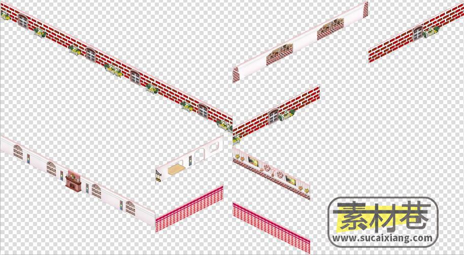 2D模拟经营游戏萌娘餐厅素材
