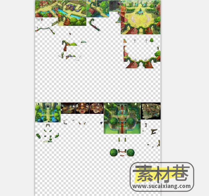 2D日式RPG游戏二之国双重国度素材