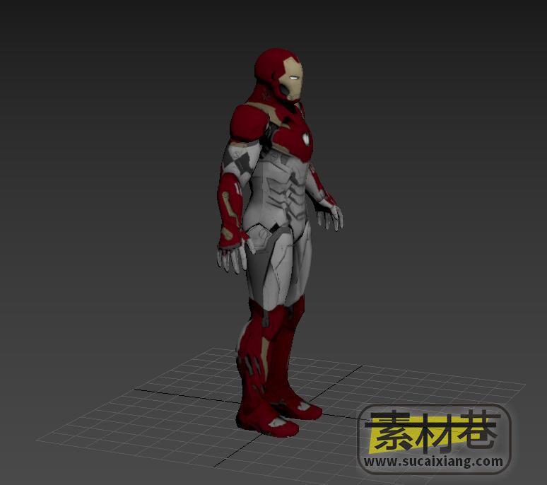 钢铁侠3D游戏模型