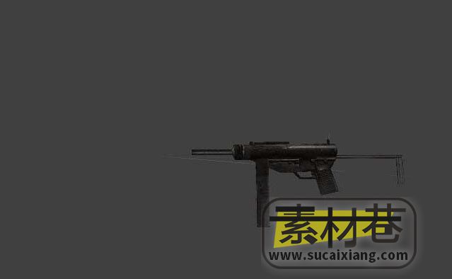 十几种二战射击游戏枪支武器3D模型