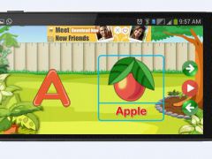 Android儿童字母数字识图学习教育游戏源码