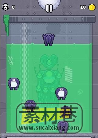 IOS科幻像素怪物防守游戏源码