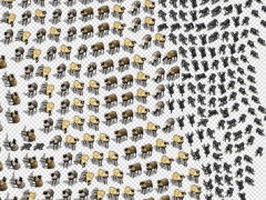 2D绵羊和狗动画游戏素材