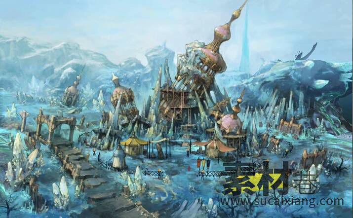 最终幻想14：重生之境游戏美术原画设定集素材
