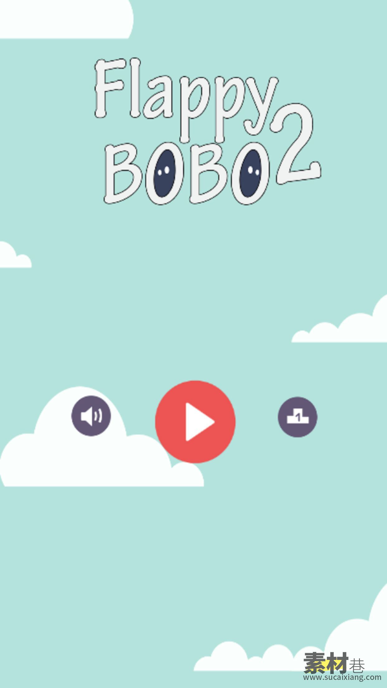 Buildbox另类小鸟飞翔冒险游戏源码Flappy Bobo 2