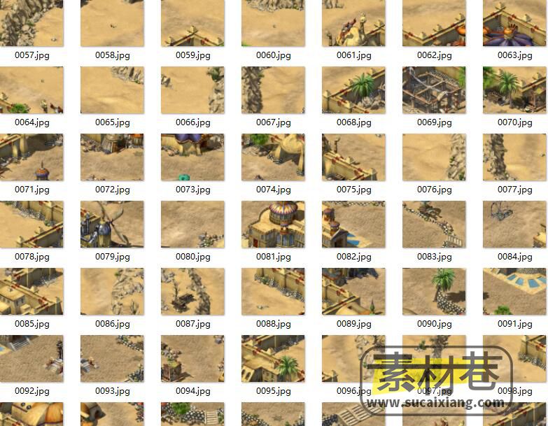 2.5DRPG游戏神界地图素材