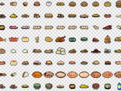 2D像素游戏食物素材Food items