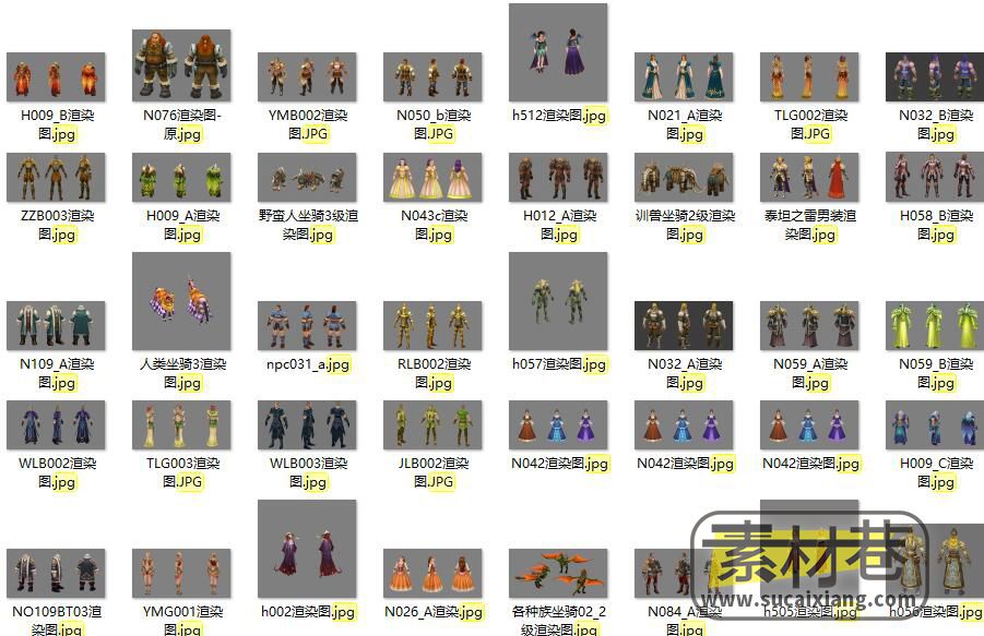 魔幻回合制策略战棋游戏《英雄无敌3》人物和怪物模型+设计稿原画
