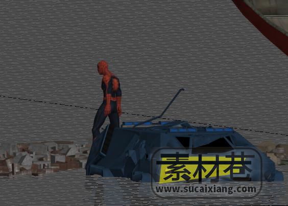 蜘蛛侠游戏3D模型集合