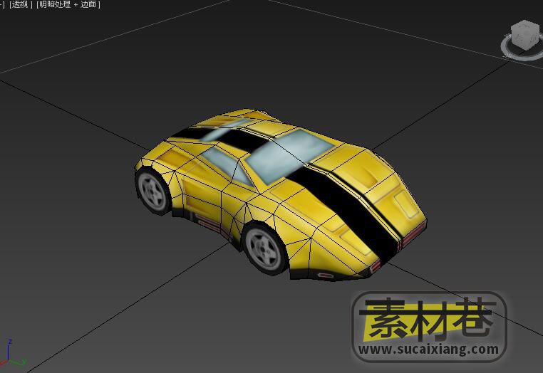 游戏卡通超跑赛车3D模型集合Road rush speedracers