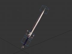 游戏刺客匕首3D模型