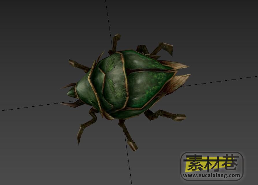 游戏甲虫怪3D模型