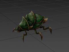 游戏甲虫怪3D模型