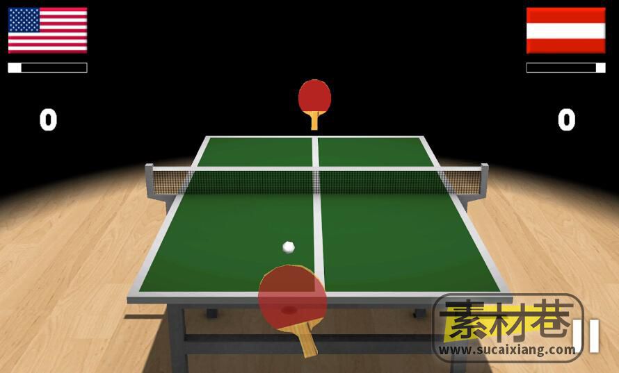 android 3D版乒乓球手游源码