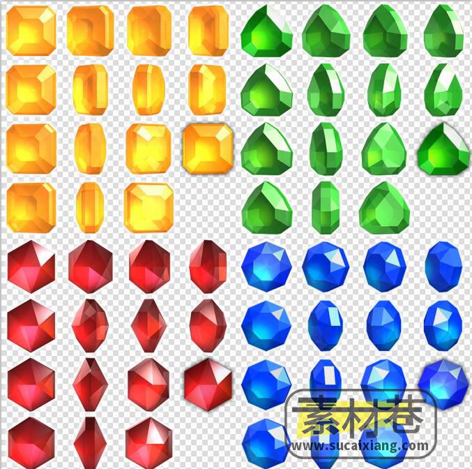 2D钻石矿工游戏素材