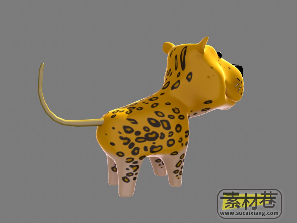 26种卡通动物3D模型集合
