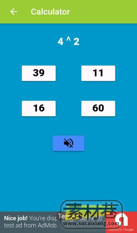 Ionic数学计算手机游戏源码Ionic framework Mathematics game v1.0.0