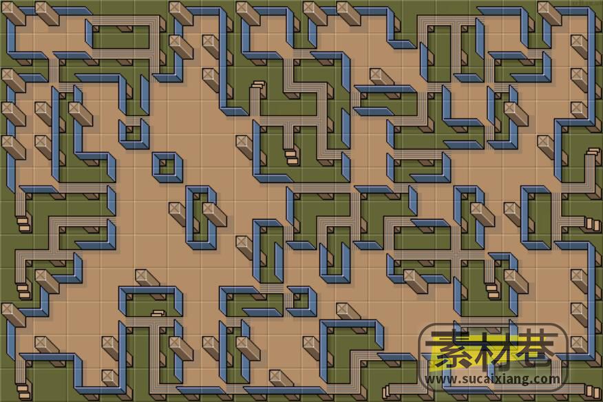 2d迷宫游戏地图素材