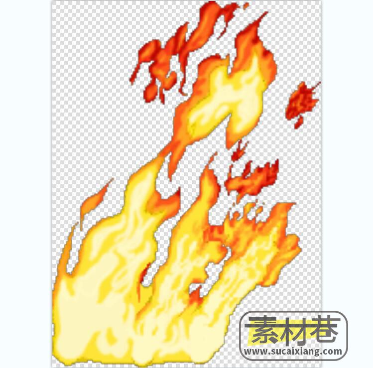 2D火焰燃烧游戏素材