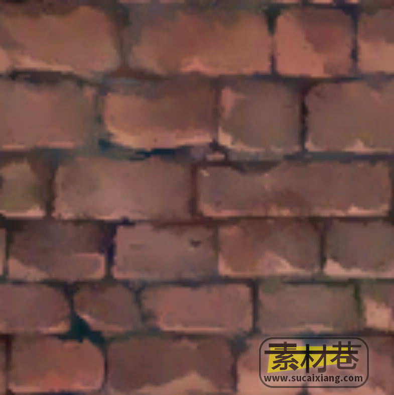 游戏墙面与地表砖石贴图素材