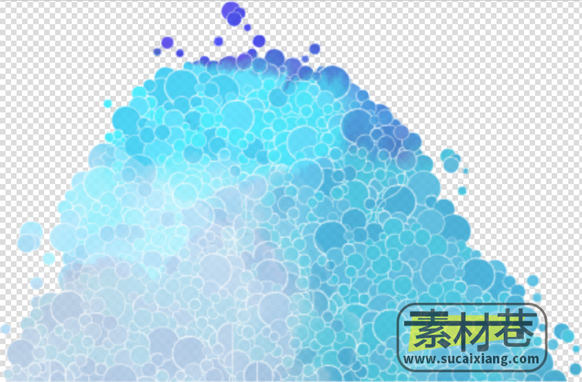 2D彩色泡泡游戏素材