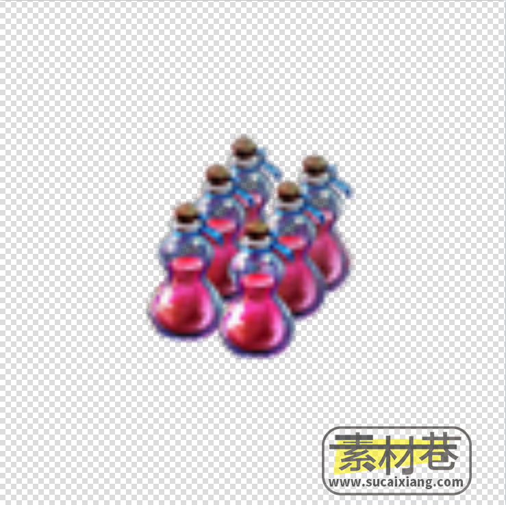 2D游戏各种瓶子和坛子素材