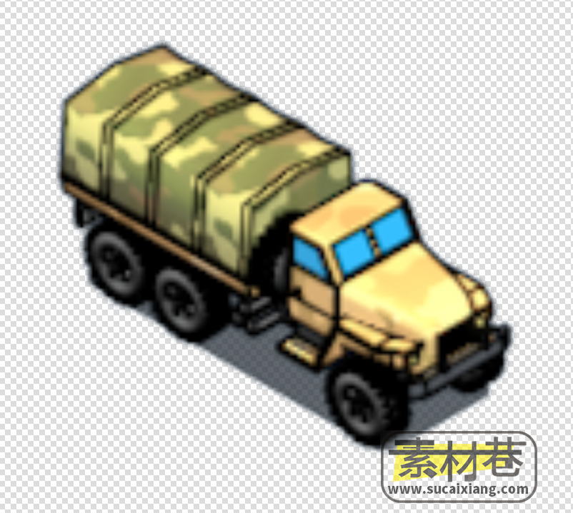 2D飞机装甲车军事战略游戏素材